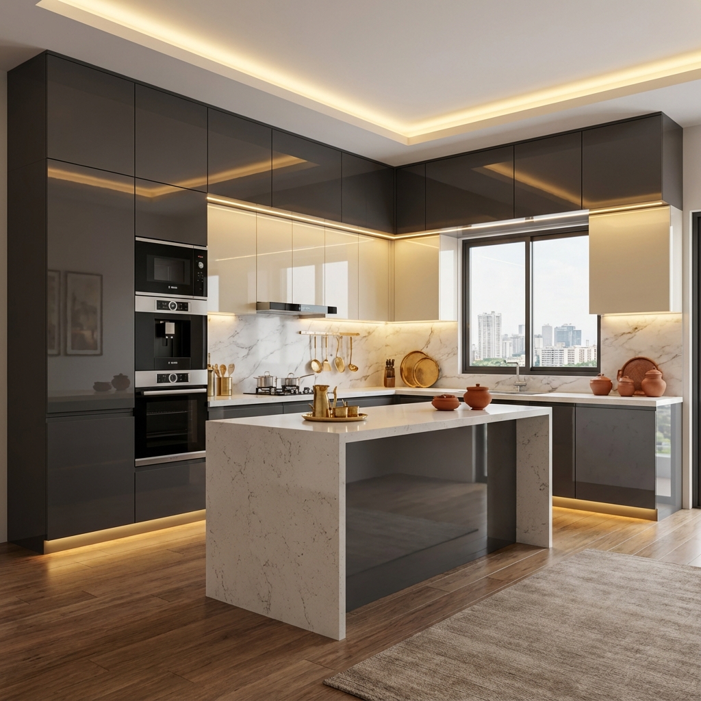 Modular Kitchen Design Lucknow